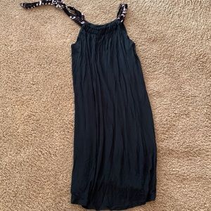 Black maternity dress